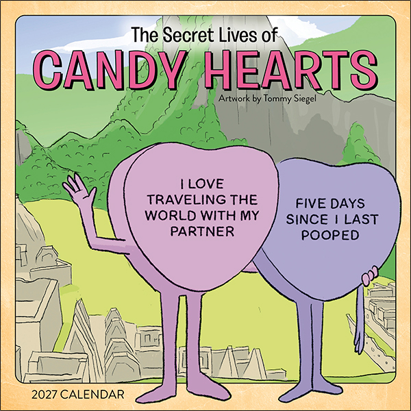 The Secret Lives of Candy Hearts 2027 Mini Calendar