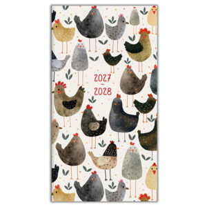 Happy Hens 2027 Two-Year-Plus Pocket Planner