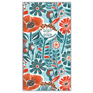 Garden Poppies 2027 Two-Year-Plus Pocket Planner