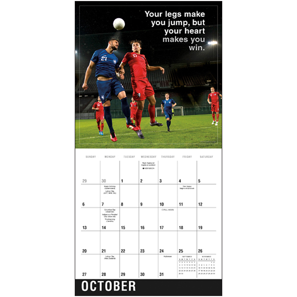 Soccer 2024 Wall Calendar - RSVP