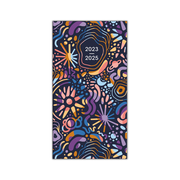 Groovy Galaxy 2024 TwoYearPlus Pocket Planner RSVP