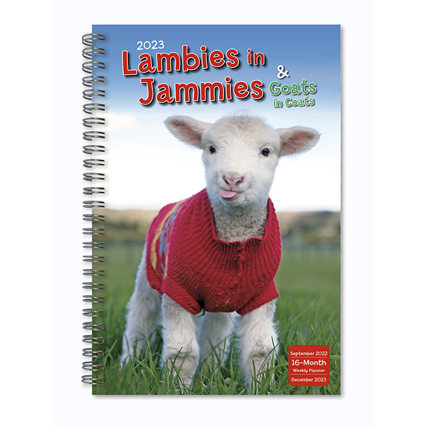 Lambies in Jammies 2023 Weekly Planner RSVP