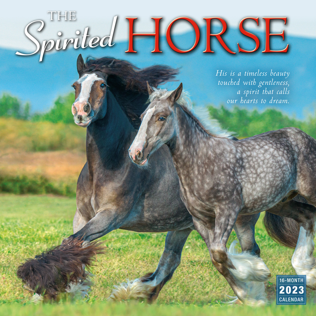 The Spirited Horse 2023 Wall Calendar RSVP