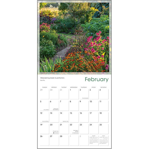 The Glorious Garden 2023 Wall Calendar RSVP