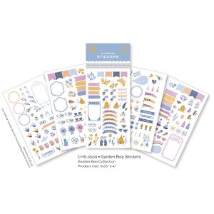 Garden Bee Planning Stickers