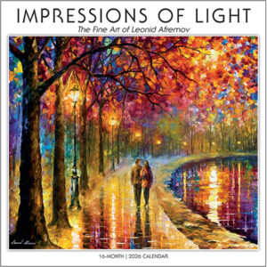 Impressions of Light 2026 Wall Calendar