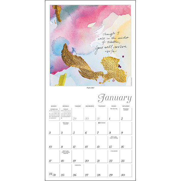 Bless This Year 2027 Wall Calendar - Image 3