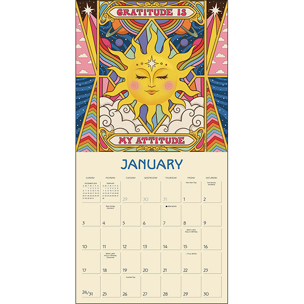 Dreamadelic 2027 Wall Calendar - Image 3