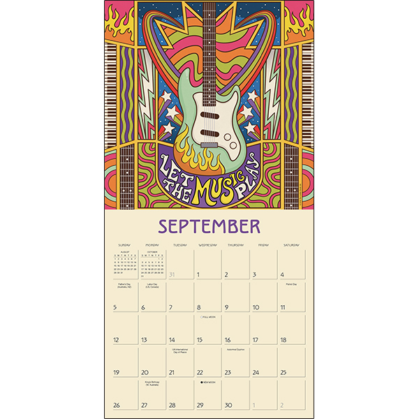 Dreamadelic 2027 Wall Calendar - Image 4