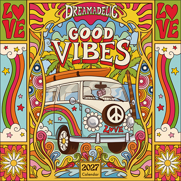 Dreamadelic 2027 Wall Calendar