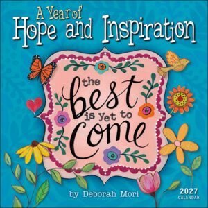 A Year of Hope and Inspiration 2027 Wall Calendar