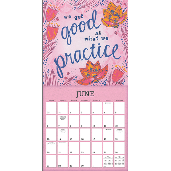 A Year of Hope and Inspiration 2027 Wall Calendar - Image 4