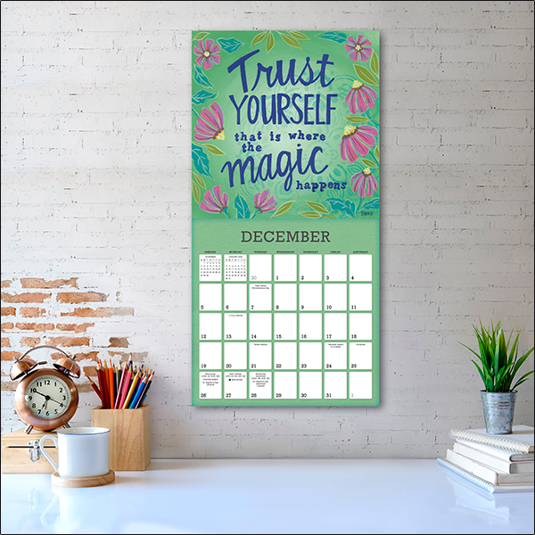 A Year of Hope and Inspiration 2027 Wall Calendar - Image 5