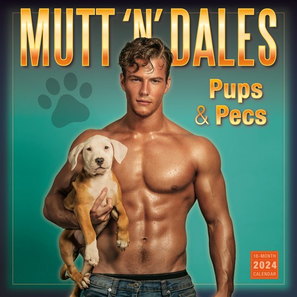 Mutt'N'Dales 2024 Wall Calendar RSVP