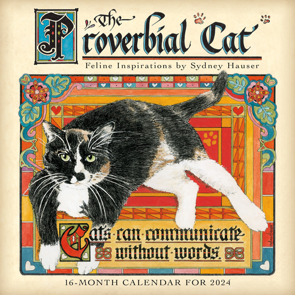 The Proverbial Cat 2024 Wall Calendar RSVP
