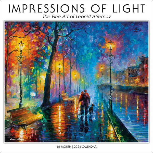 Impressions of Light 2024 Wall Calendar RSVP