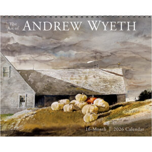 The Art of Andrew Wyeth 2026 Wall Calendar