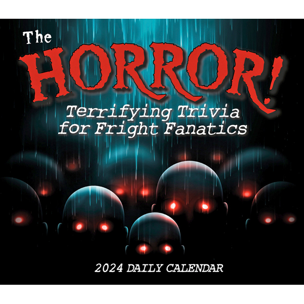 The Horror 2024 Boxed Daily Calendar RSVP
