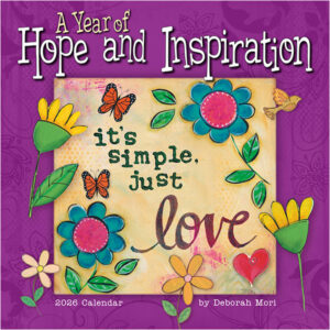 A Year of Hope and Inspiration 2026 Mini Calendar