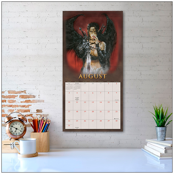 The Fantasy Art of Royo 2025 Wall Calendar RSVP