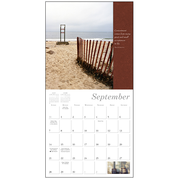 Simplicity 2025 Wall Calendar RSVP
