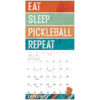 Pickleball 2025 Wall Calendar - Image 4