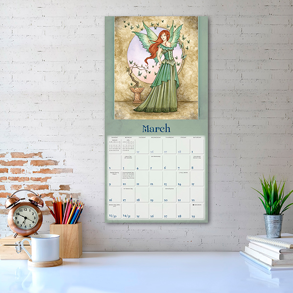 The Faerie World of Amy Brown 2025 Wall Calendar RSVP