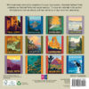 Illustrated National Parks 2025 Mini Calendar - Image 3