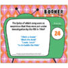Baby Boomer Trivia 2025 Boxed Daily Calendar - Image 4