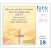 Bible Trivia Challenge 2025 Boxed Daily Calendar - Image 5