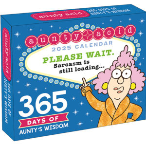 Aunty Acid 2025 Boxed Daily Calendar