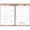 Retro Blossoms 2025 Designer Essentials 16-Month Weekly Planner - Image 5