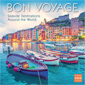 Bon Voyage 2026 Wall Calendar