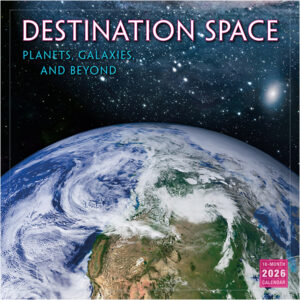 Destination Space 2026 Wall Calendar