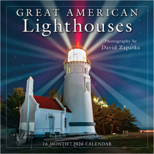 Great American Lighthouses 2026 Wall Calendar