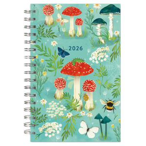 Mushroom Garden 2026 Design Essentials 16-Month Weekly Planner