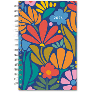 Folksy Florals 2026 16-Month Weekly Planner