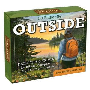 I'd Rather Be Outside 2026 Boxed Daily Calendar