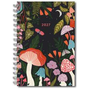 Enchanted Mushrooms 2027 Design Essentials 16-Month Weekly Planner