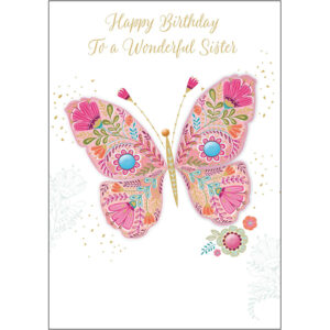 Birthday, Sister - B11889