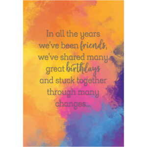 Birthday, Special Friend - B12095