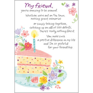 Birthday, Special Friend - B11936