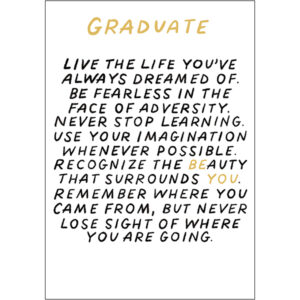 Graduation Inspirational - G12878