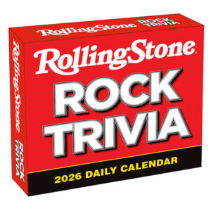 Rolling Stone® Rock Trivia 2026 Daily Calendar