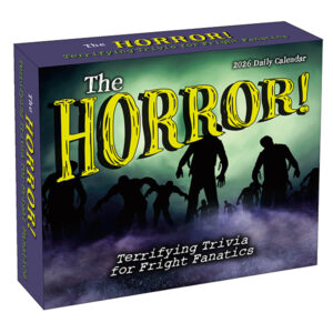 The Horror! 2026 Boxed Daily Calendar