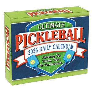 Ultimate Pickleball 2026 Boxed Daily Calendar
