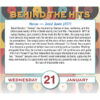 Behind the Hits 2026 Boxed Daily Calendar - Image 3