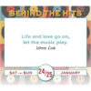 Behind the Hits 2026 Boxed Daily Calendar - Image 2