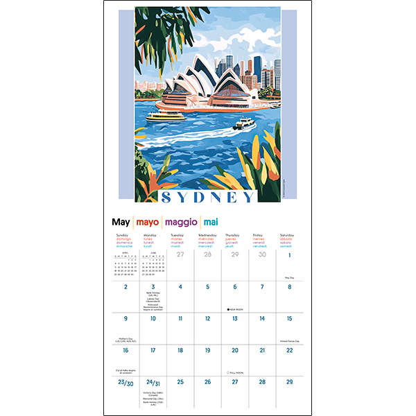 The Art of Travel 2027 Wall Calendar - Image 4