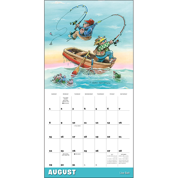 Gone Fishing 2027 Wall Calendar - Image 5